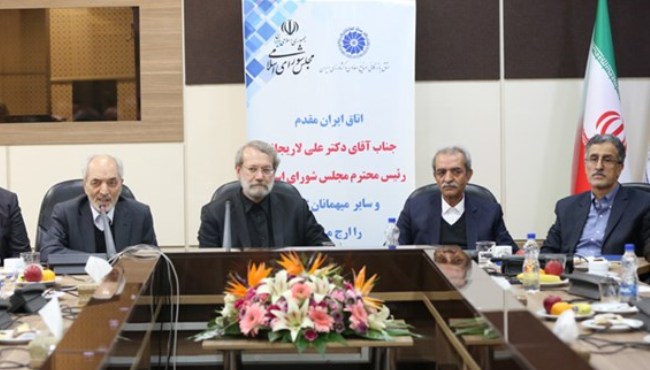 رئیس مجلس در نشست شورای عالی پیشکسوتان اتاق ایران توسعه اقتصادی بدون حضور بخش خصوصی قوی امکان‌پذیر نیست